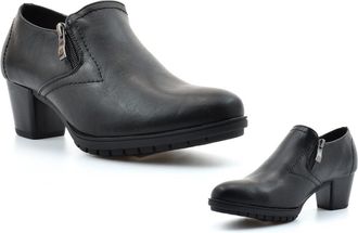 Generic Ladies Court Shoes Size 4 Womens Court Shoes Size 6 Ladies Ankle Boots Womens Ankle Boot Zip Fastening Boots Zip Fastening Boot Comfort Sizes 3-8 Blac