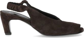 Elena Iachi High Heel Sandalen - Dames - Sandalen met hakken - Bruin - 39 EU - Schoenen