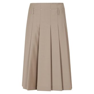 Tela Gonna Trinity - - Skirts - Donna - Beige - XS