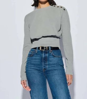 Nation Ltd Monique Top In Dove Grey