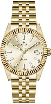 Mathey-Tissot Quartz Champagne Dial Ladies Watch H250955C-C