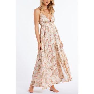 Bishop + Young Sabrina Maxi Dress in Paisley Print at Nordstrom, Size Medium