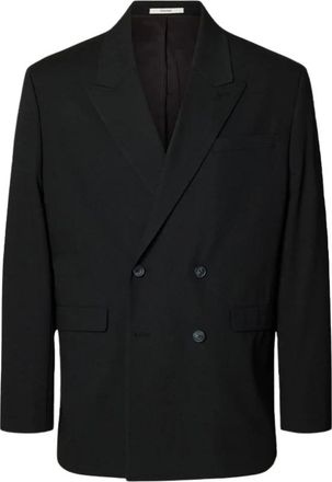 Selected Caps - Heren - Business blazers - Zwart - 3XL - Kostuums