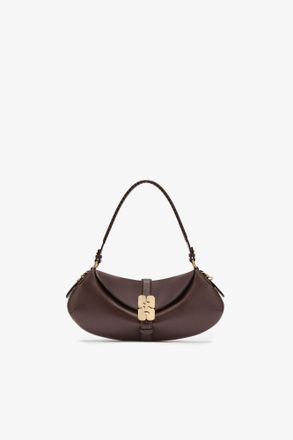 Ganni Brown B-Kat Bag in