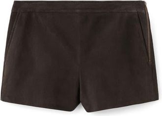 Mango Suede Shorts in Brown at Nordstrom, Size 8