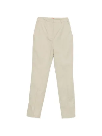 Diesel Tailored Straight Leg Trousers in Luxurious Silk