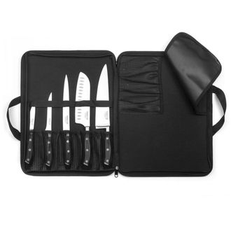 Sabatier Trompette Bolsa de 5 cuchillos Negro
