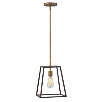 Netlighting Fulton 1 Light Ceiling Pendant Bronze E27