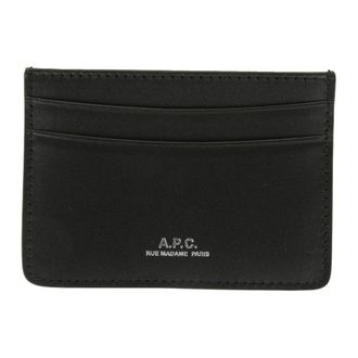 A.P.C. Andr&eacute; Cardholder - male - A.P.C. - Wallets & Cardholders - Black - ONE SIZE - Accessories