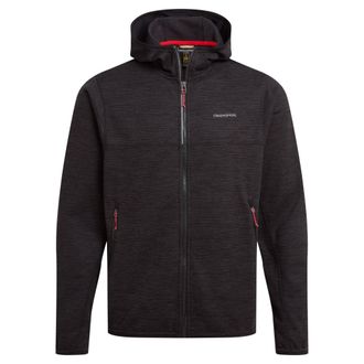 Craghoppers Mens Travos Full Zip Fleece Top (Black Pepper Marl) - Size X-Large