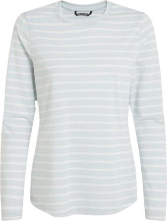 Craghoppers Dames/Dames Akona Gestreept Nosilife T-shirt met lange mouwen (Nimbus Blauw)