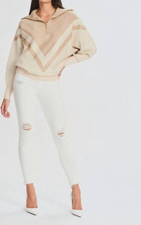 SER.O.YA Maya Mid Rise Jeans In White