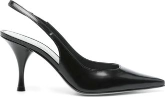 Roberto Festa Milano 80 mm Ashlin slingback pumps - Zwart
