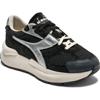 Diadora Mercury Elite Sneaker in Black at Nordstrom, Size 7.5