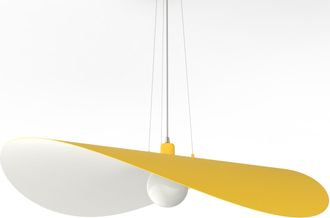 Lumicom Piuma L&aacute;mpara De Techo &Oslash;90 Bicolor Mate