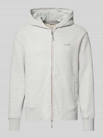 Ellesse Sweatjacke mit Kapuze Modell TAURASI in Hellgrau, Gr&ouml;&szlig;e M