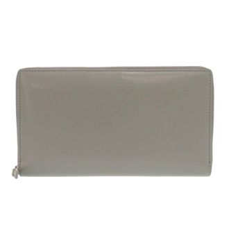 Balenciaga Gray Leather Long Wallet (Bi-Fold) (Pre-Owned)