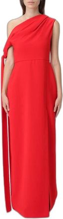 Solace London Irina Empire Dress - Dresses - Mujer - Rojo - M