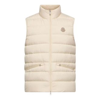 Moncler Vests, male, Beige, Size: 2XL Lechtal Down Gilet
