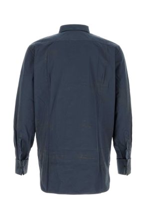 Prada Mens Camicie Navy Shirt