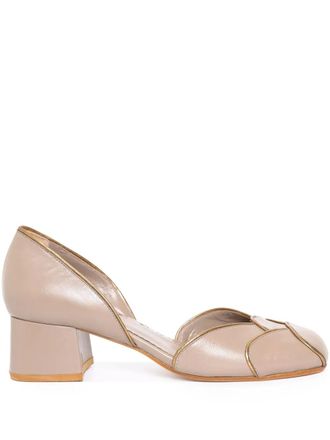 Sarah Chofakian 40 mm Estela pumps - Beige