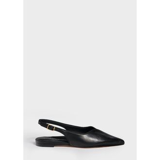 Marion Parke Cynthia Flat | Nappa in Black at Nordstrom, Size 38.5