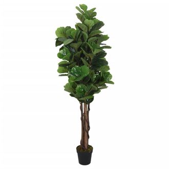 vidaXL Vidaxl - Higuera De Hojas De Viol&iacute;n Artificial 180 Hojas Verde 150 Cm