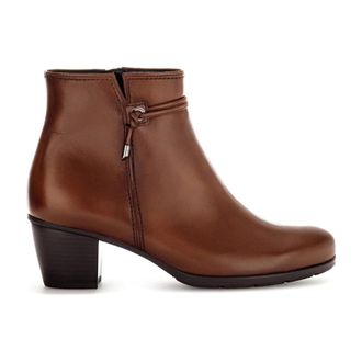 Gabor Schoenen, Dames, Bruin, 40 EU, Leer, Enkellaarsjes