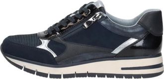 Marco Tozzi Sneakers Laag - Dames - Sneakers - Blauw - 39 EU - Schoenen