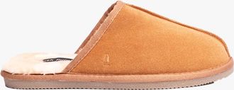 Hush Puppies Mens Hush Puppies COADY SLIPPER Classic Mens Slippers Tan - Brown - Size: 9
