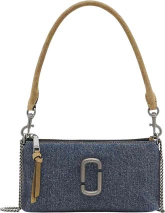 Marc Jacobs Blue The Snapshot Convertible Shoulder Bag