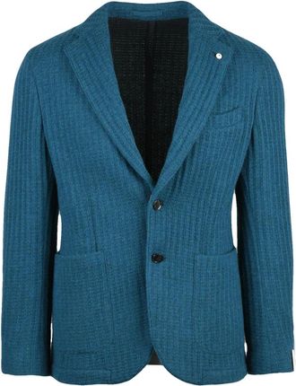 L.B.M. 1911 L.b.m. 1911, Heren, Jassen, Blauw, Maat: 2XL Wol