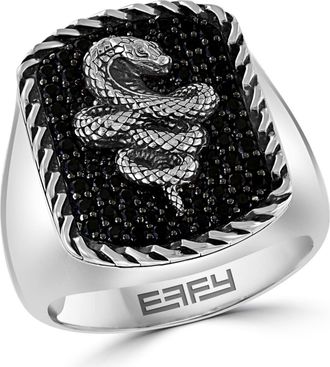 Effy Black Spinel Snake Ring at Nordstrom Rack, Size 10