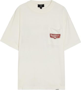 Represent Nothing Faster Printed Cotton T-shirt - White - XL