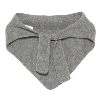 Jacquemus Gros Grain Sjaal - Dames - Accessoires - Grijs - Maat: ONE Size Katoen