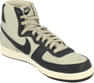Nike Terminator High Mens Grey Trainers - Size UK 9.5