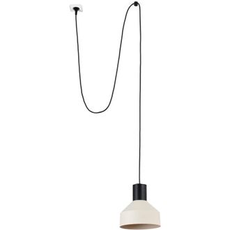 Faro Barcelona Kombo L&aacute;mpara Colgante Beige &Oslash;200 Con Clavija 68604-65