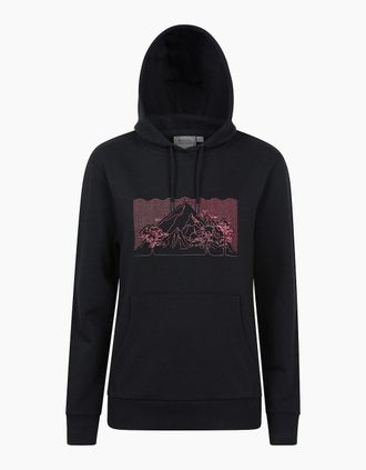 Mountain Warehouse Womens Mountain Warehouse Womens/Ladies Ombre Hoodie - Black - Size: 20