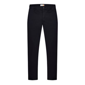 Timberland Mens Twill Solid Patterned Straight Chinos in Black - Size 40 (Waist)