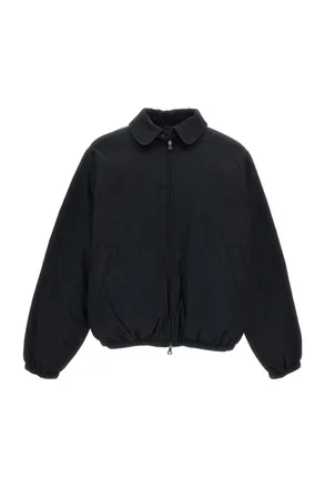 Our Legacy Black Avenue Puffer Cotton-Blend Jacket