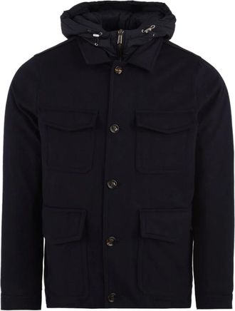 Moorer Uomo, Giacche, Blu, L, new