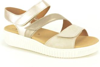 Gabor 3Velcro DZ - Dames - Sandalen - Geel - 40 EU - Schoenen