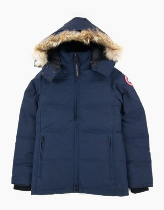 Canada Goose Womens Canada Goose Chelsea Parka Atlantic Navy - Size: 10/8