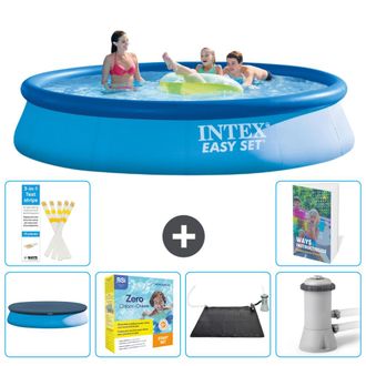 Intex Piscina Easy Set Redonda - 396x84 Cm - 7-piezas S60