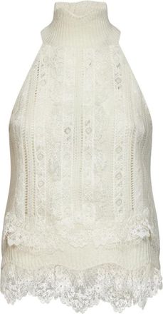 Ermanno Scervino Mujer, Camisetas, Beige, Talla: S