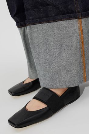 Givenchy Tonal Ballet Flats, Womens, Black