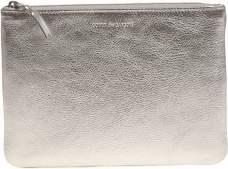 Comme Des Garçons Silver leather bag