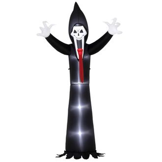 OUTSUNNY 10 FT Grim Reaper Halloween Inflatable for Indoor - Outdoor Party | TJ Hughes