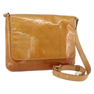 Louis Vuitton Pre-owned Leren Crossbodytas - Dames - Pre-owned - Bruin - Maat: ONE Size Leer