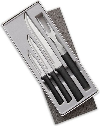 Rada 4 Piece Prepare then Carve Knife Set with Gift Box